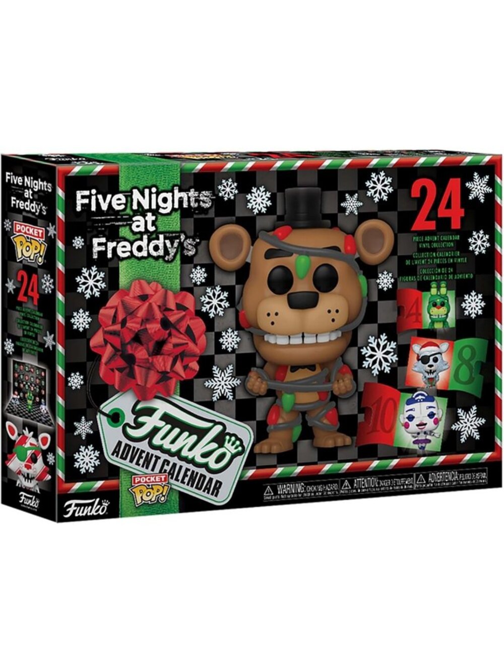 24-Day Countdown Calendar - Five Nights at Freddy's Funko Pop! Surprises